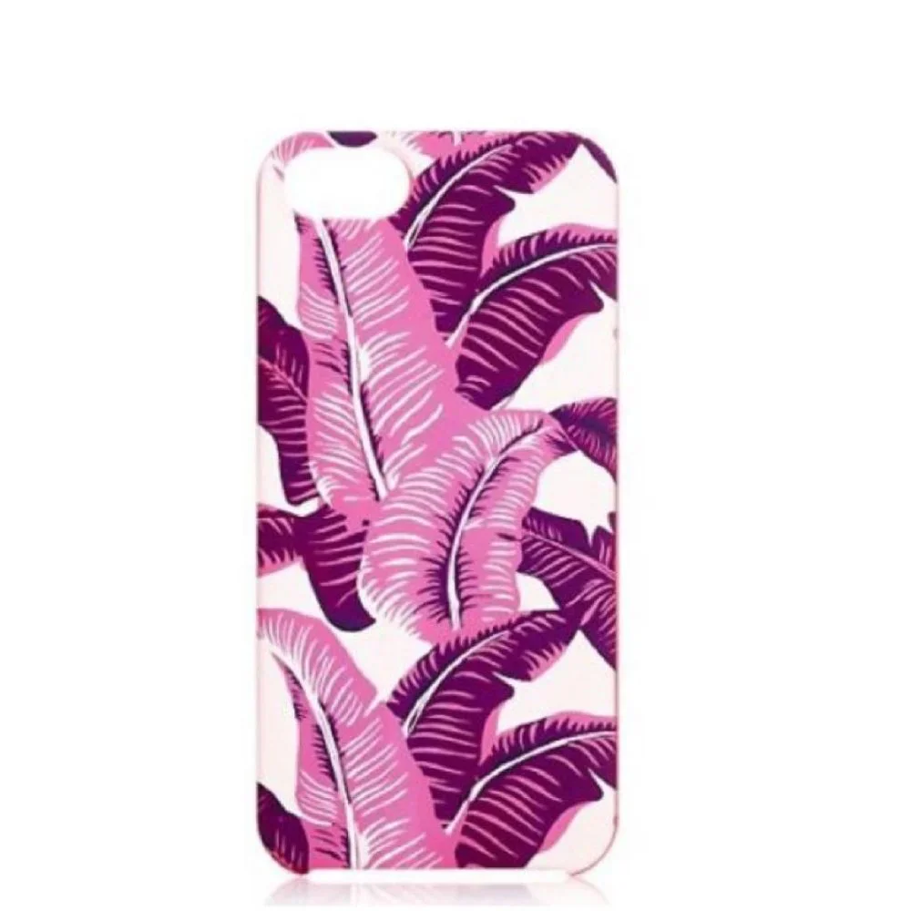 Juicy Couture Purple Palm Leaf iPhone 5/5S/5E Case
